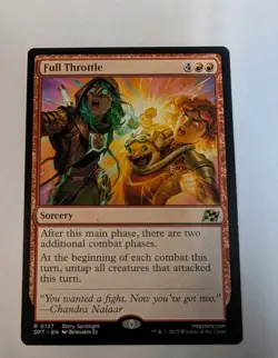 Aetherdrift Full Throttle Card Magic: The Gathering - Image 1