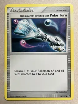 Pokemon Card - Poke Turn [G-105] - Regular - UC (118/127) Platinum Base Set NM - Image 1