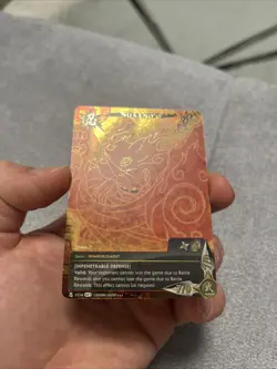 Naruto Card Ccg Tcg - Susano‘o Super Rare Full Art 1114 1st Edition Nm - Image 2