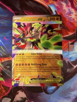 *MINT* Pokemon Mega Zygarde EX Promo Card+Jumbo PROMO Card+Sticker Set - Image 2