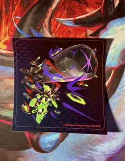 *MINT* Pokemon Mega Zygarde EX Promo Card+Jumbo PROMO Card+Sticker Set - Image 5