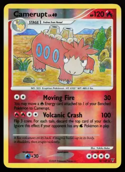 Camerupt 18 Rare Supreme Victors Reverse Holo Pokemon Card - Image 1