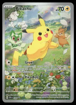 Pokemon Cards Pikachu 088 Scarlet & Violet Promo Holo Promo NM - Image 1