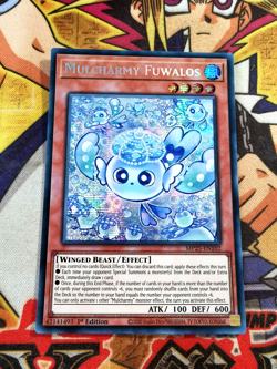 Mulcharmy Fuwalos mp25-en102 1st Edition (NEW) Prismatic-Secret Rare Yu-Gi-Oh! - Image 1