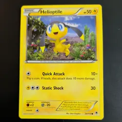 HELIOPTILE 29/119 POKEMON CARD (PHANTOM FORCES SET) - Image 2