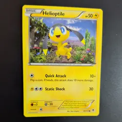 HELIOPTILE 29/119 POKEMON CARD (PHANTOM FORCES SET) - Image 3