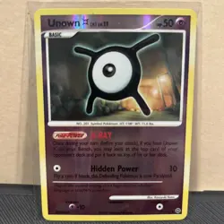 Unown [X] 71/132 Secret Wonders Reverse Holo - Pokemon Card - Image 1