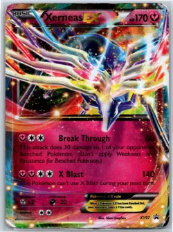 Xerneas EX - XY Promos XY07 HP/DMG Pokemon Card Holo - Image 1
