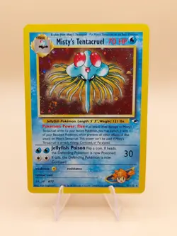 Misty's Tentacruel Holo Rare Gym Heroes 10/132 Pokemon Card - WOTC 2000 - Image 1