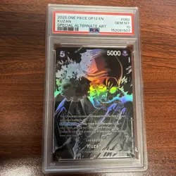 Kuzan SR SP OP10-082 Legacy of the Master 2025 One Piece Card PSA 10 OP12 EN - Image 1