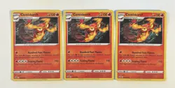 3x Centiskorch Promo SWSH: Sword & Shield Promo Cards SWSH048 LP - Image 1