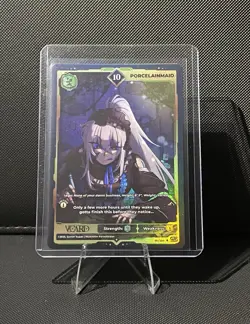 VCard: Awakened Worlds 1st Edition PorcelainMaid Ultra Rare 10 Holo Card - Image 1