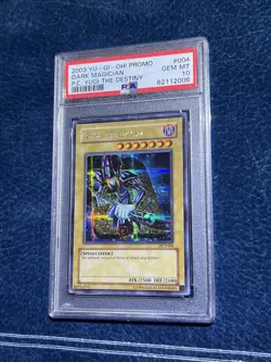 PSA 10 Dark Magician PCY Secret Rare Yugioh Game Promo Gem Mint Yugi The Destiny - Image 3