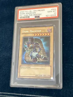 PSA 10 Dark Magician PCY Secret Rare Yugioh Game Promo Gem Mint Yugi The Destiny - Image 5