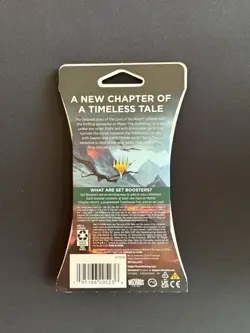 MTG LOTR Tales of Middle Earth Collector Booster Sealed Magic Set Booster Pack - Image 2