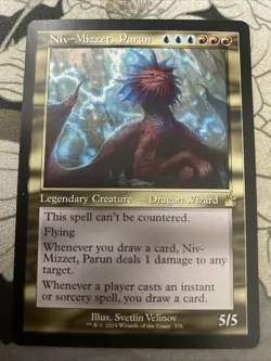 MTG- Niv-Mizzet, Parun (Retro Frame) Ravnica Remastered NM - Image 1