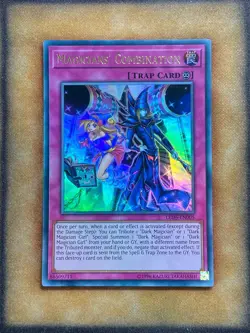 Yugioh Magicians' Combination LED6-EN005 Ultra Rare NM - Image 1