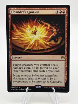 Chandra's Ignition - Magic Origins - MTG Magic the Gathering - Lightly Played - Image 1
