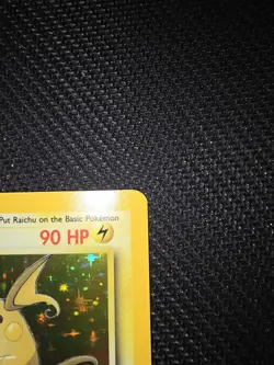 RAICHU 14/62 HOLO RARE FOSSIL POKEMON UNLIMITED HOLO LP - Image 3