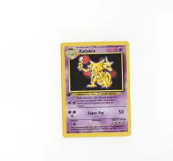 1st Edition Base Set Kadabra French Pokemon 32/102 - Image 1