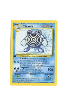 Pokemon 1st Edition Base Set 3 Card Lot French NM/LP Vintage Water Energy - Image 3