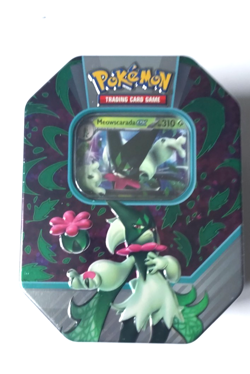 Pokemon Meowscarada ex Tin - Paldea Partners - Sealed - Scarlet and Violet - Image 1