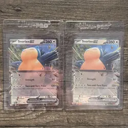 Snorlax Ex #76 Pokemon Prismatic Evolutions (2 Pack) - Image 1