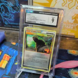 2010 POKEMON HGSS TRIUMPHANT #88 SEEKER CROSSHATCH REVERSE PLAY! STAMP CGC 9 - Image 1