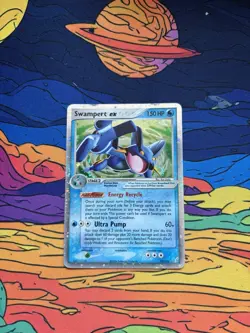 Pokemon Swampert ex Ultra Rare Holo EX Crystal Guardians 98/100 - Image 1