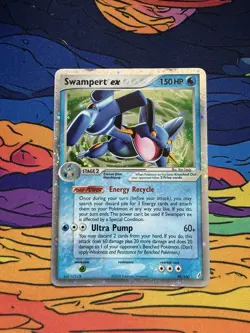 Pokemon Swampert ex Ultra Rare Holo EX Crystal Guardians 98/100 - Image 2
