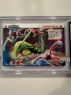 2005 POKEMON BANDAI CARDDASS ZUKAN JAPANESE 078 TWISTER: FURY IN THE SKY CGC 10 - Image 2