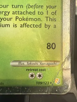Pokemon Meganium Prime 109/123 HeartGold & SoulSilver Holo Ultra Rare 150 D - Image 2