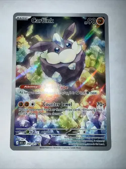 Pokemon TCG Carbink 242/217 Me: Ascended Heroes Holo FAST SHIPPING - Image 1