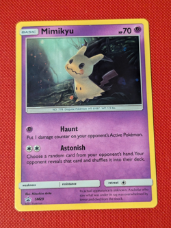 Pokemon TCG - Mimikyu - SM29 - Black Star Promo LP - Image 1