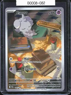 Pokemon TCG Espurr 095/088 Perfect Order Illustration Rare B0008-082 - Image 1