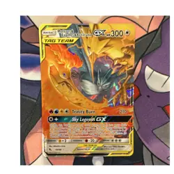 Pokemon TCG Moltres Zapdos Articuno GX Tag Team hidden fates - Image 1