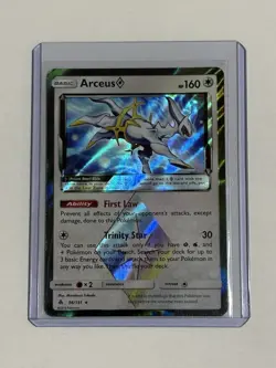 2018 Pokemon Arceus Prism Star 96/131 Sm-Forbidden Light Holo - Image 1