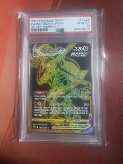 PSA 10 Rayquaza VMAX TG29/TG30 - Silver Tempest - Graded Pokemon Card - Image 1