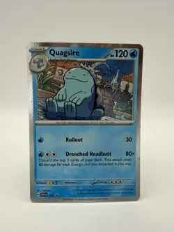 Pokemon Card Quagsire SVP 156 Black Star Promo Holo Rare Near Mint - Image 1