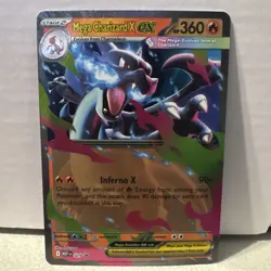 Pokemon TCG Mega Charizard x Ex 029 Blackstar Promo Mega Evolution - Image 1