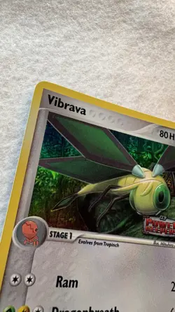 Vibrava 40/108 Reverse Holo Stamped Pokemon 2007 EX Power Keepers MP - Image 5