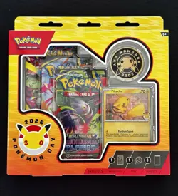 Pokemon Day 2026 Collection Box 30th Anniversary Pikachu Sealed New - Image 1