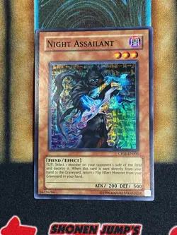 Yugioh Night Assailant CP01-EN005 Super Rare NM - Image 1
