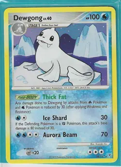 Pokemon Supreme Victors "Dewgong" 24/147 X1 - Image 1