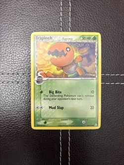 Pokemon TCG - Trapinch - 84/110 - EX Holon Phantoms - MP Common (2006) - Image 1