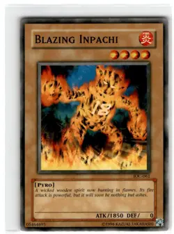 Yu-Gi-Oh! Blazing Inpachi Common IOC-061 Lightly Played Unlimited - Image 1