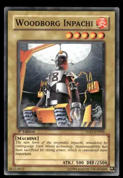 Yu-Gi-Oh! TCG Normal Woodborg Inpachi Regular 1st Edition - Image 1