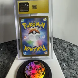 CGC PRISTINE 10 Team Rocket's Moltres ex 112/098 2025 sv10 Japanese Pokemon TCG - Image 2