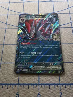 2025 Pokemon Gaming SV Journey Together - JTG EN N's Zoroark ex #098/159 - Image 2