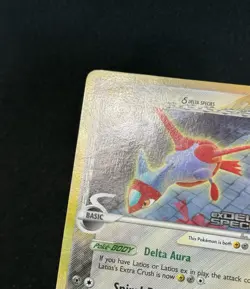 Pokemon TCG Latias Reverse Holo Rare Delta Species 8/113 DAMAGED - Image 2